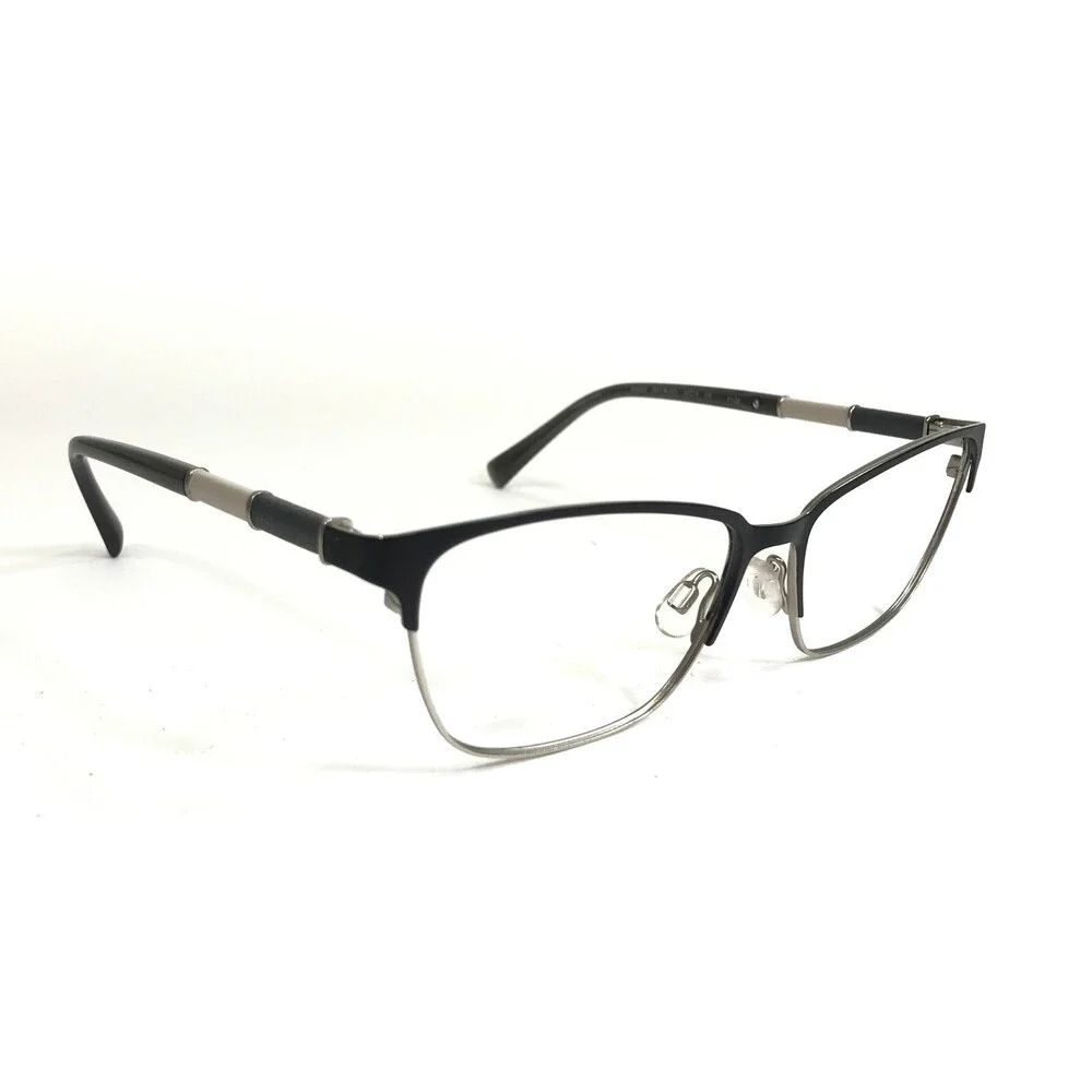 Cole Haan Eyeglasses Frames CH5032 001 BLACK Gray Cat Eye Full Rim 54-15-135